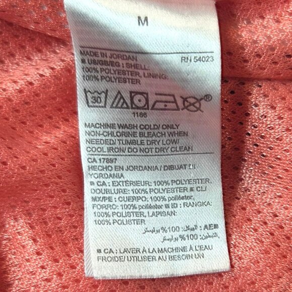 Old Navy Men's Pink Blue Tropical Palm Tree Print Lined Swim Trunk Shorts Size M - Picture 5 of 5